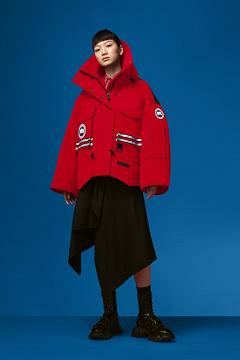 Chamarras Canada Goose Mujer México - Snow Mantra Abrigos Rojos PK8673210